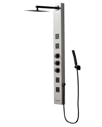 Shower Panel Tower System Stainless