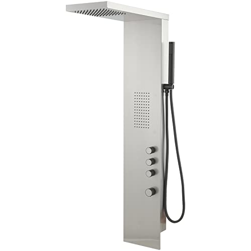 BWE Stainless Steel Shower Panel