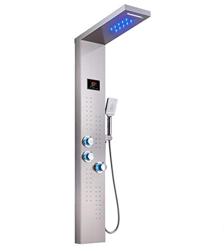ELLO&ALLO LED Thermostatic Shower Panel