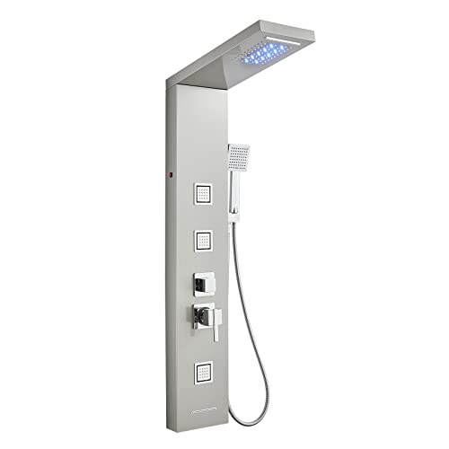 MENATT 5-in-1 LED Shower Panel