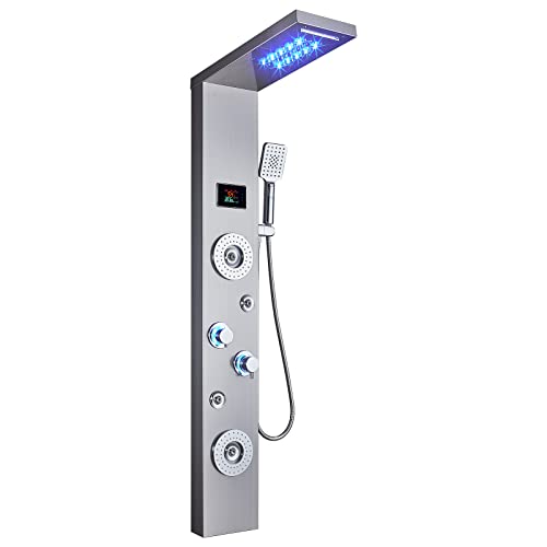 ELLO&ALLO LED Rainfall Waterfall Shower