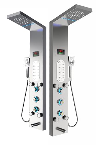 ELLO&ALLO LED Shower Panel Tower