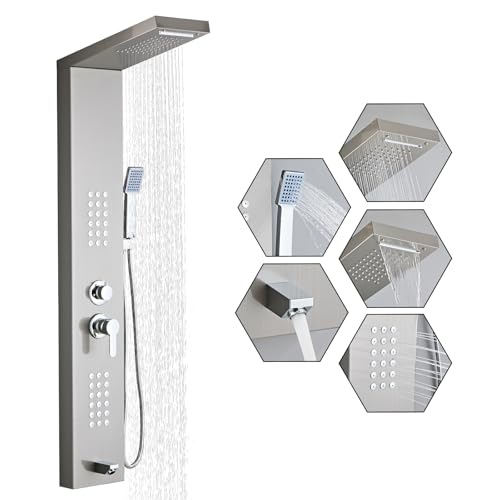 HSYLYPA 5-in-1 Shower Panel Tower