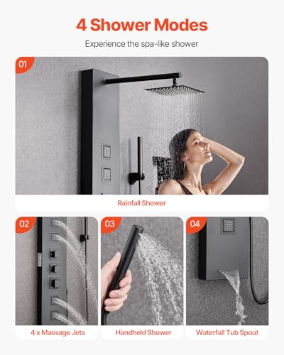 VEVOR Shower Panel Tower System view 3