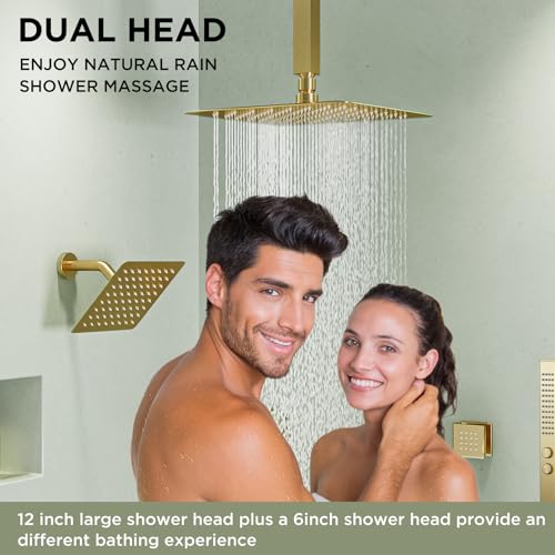 Shower System with 4 Body view 2