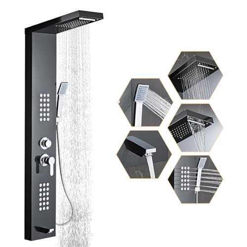 HSYLYPA 5-in-1 Shower Panel Tower