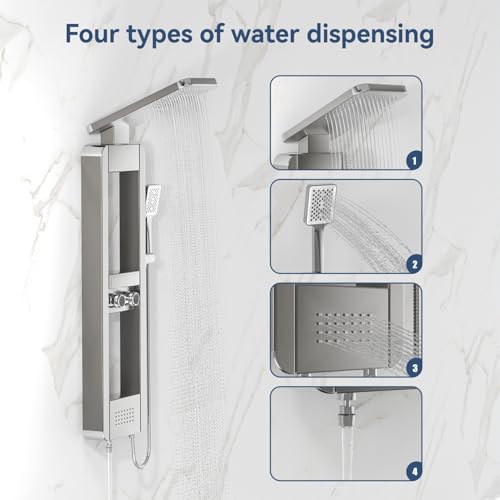 ELLO&ALLO Shower Panel Tower System view 2