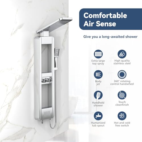 ELLO&ALLO Shower Panel Tower System view 4