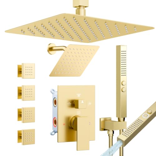 Shower System with 4 Body