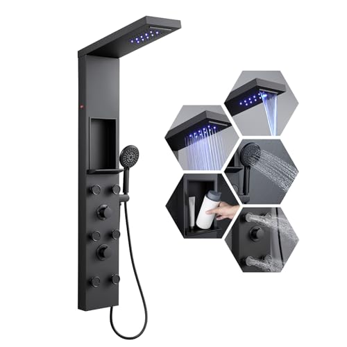 ROVATE LED Shower Panel Tower