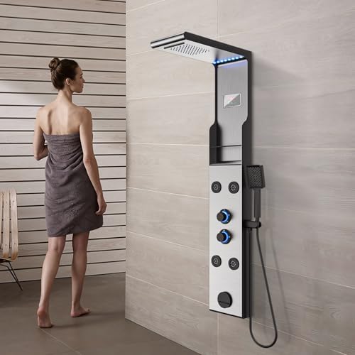 ELLO&ALLO LED Rainfall Shower Head view 4