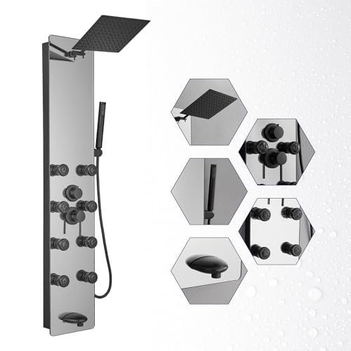 BWE Stainless Steel Shower Panel