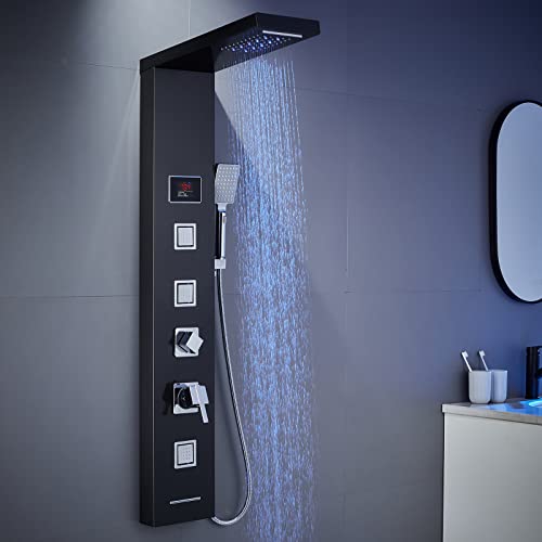 MENATT 5-in-1 LED Shower Panel