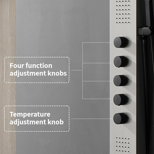 BWE Shower Panel System Brushed view 4