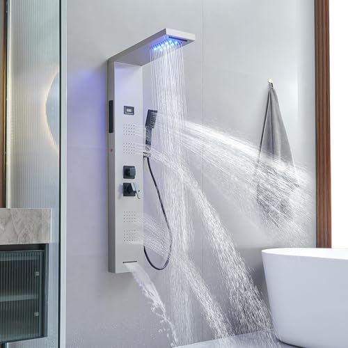 BATHLAVISH 5-Function Bathroom Shower Panel