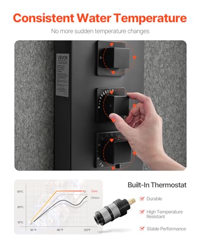 VEVOR Shower Panel Tower System view 4