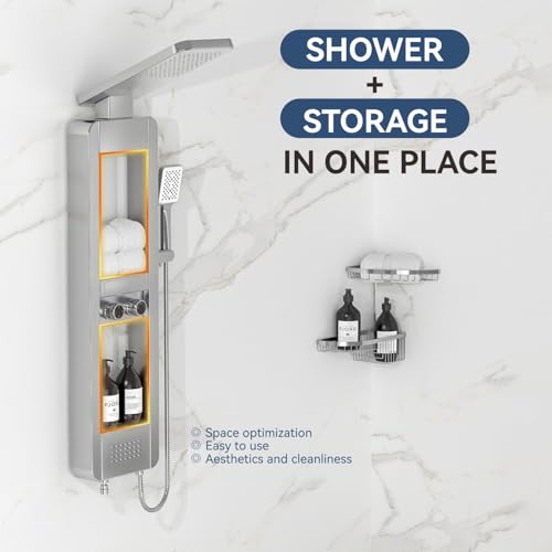 ELLO&ALLO Shower Panel Tower System view 3