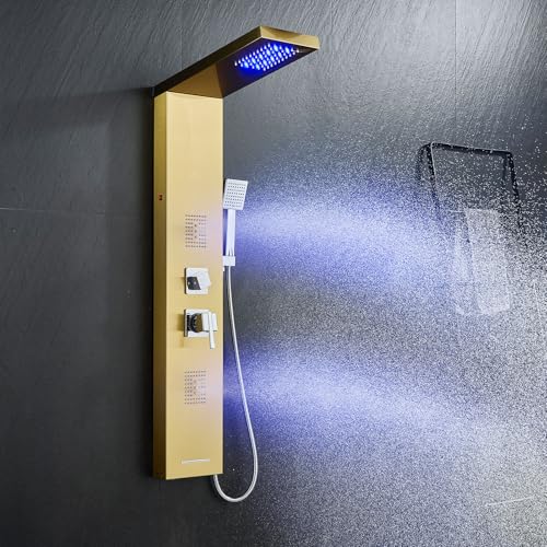 MENATT 5-in-1 LED Shower Panel