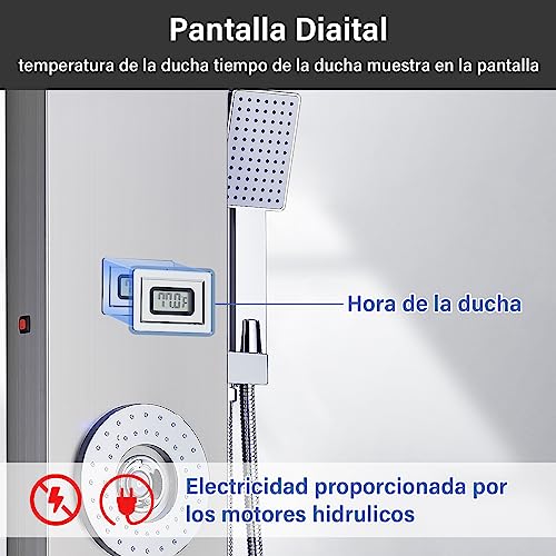 AlenArt Shower Panel LED Shower view 4