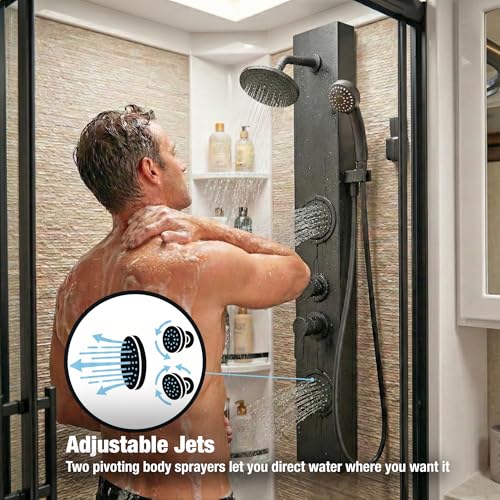 Dura Faucet DF-SA914-MB RV 4-Spray view 3