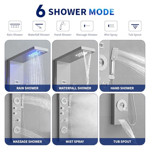 BWE 6 in 1 Shower view 3