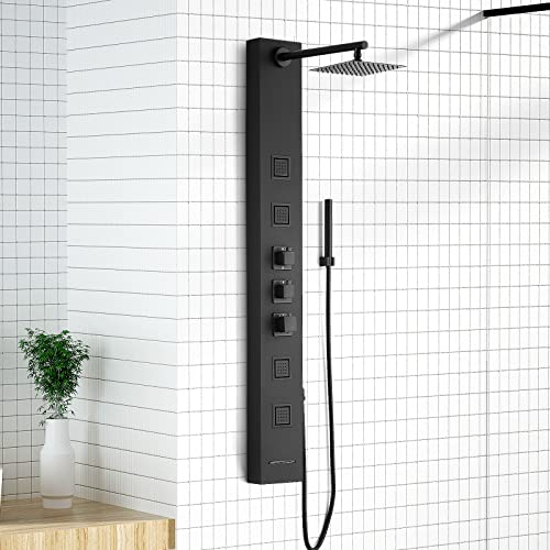 Achelous Square Rainfall Shower Head view 5