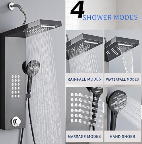 RTTWYYUU Shower Panel Tower System view 3