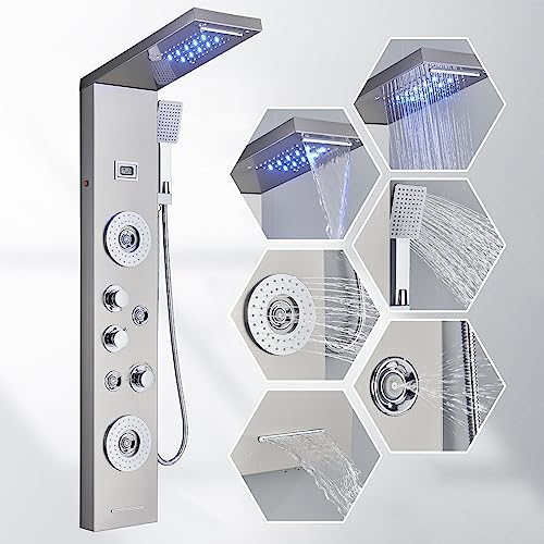AlenArt Shower Panel LED Shower