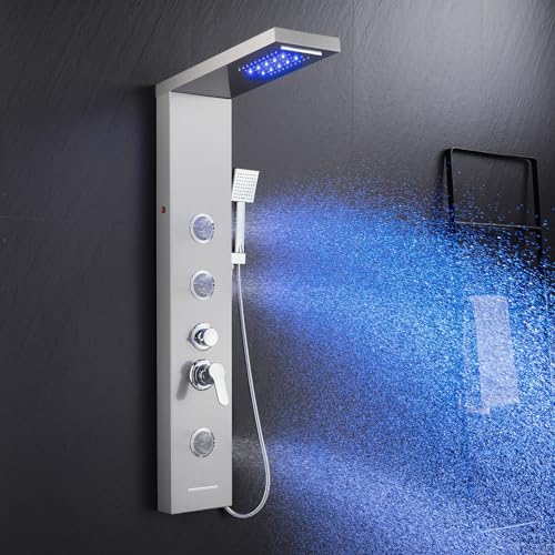 ROVATE 6-in-1 LED Rainfall Waterfall