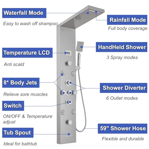 Bathfinesse 6 IN 1 Shower view 3