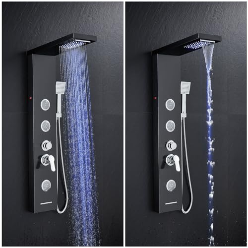TSIBOMU Multi-Function LED Lights Shower view 3