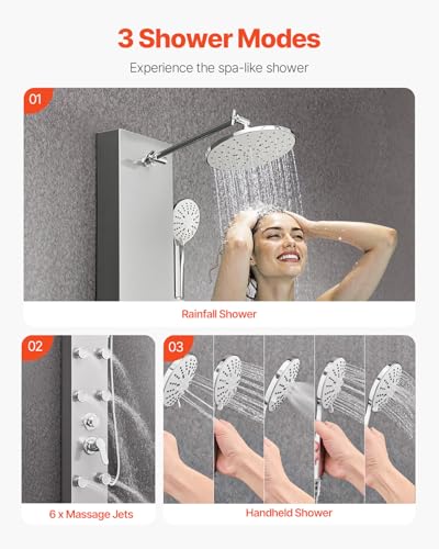 VEVOR Shower Panel Tower System view 3