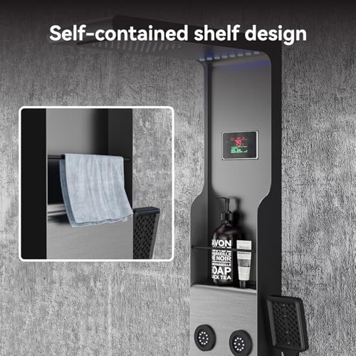 ELLO&ALLO LED Rainfall Shower Head view 2