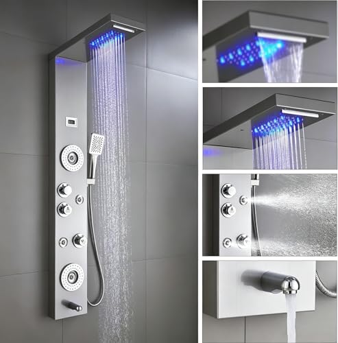 ELLO&ALLO Stainless Steel Shower Panel view 4