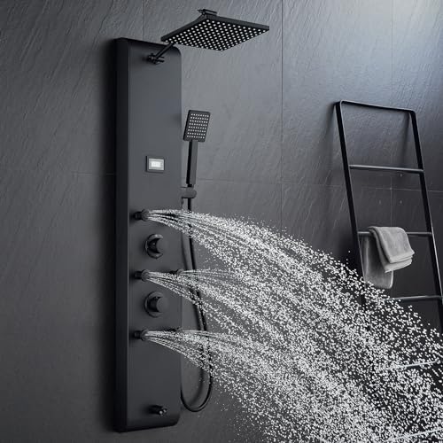 MENATT 4-in-1 Shower Panel 9" view 2
