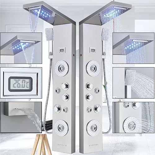 AlenArt Shower Panel LED Shower view 2