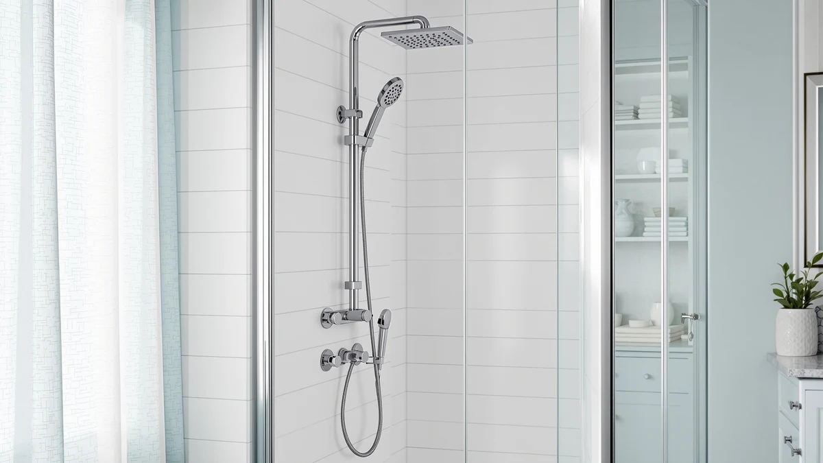 How to Clean and Descale a Shower Panel comparison